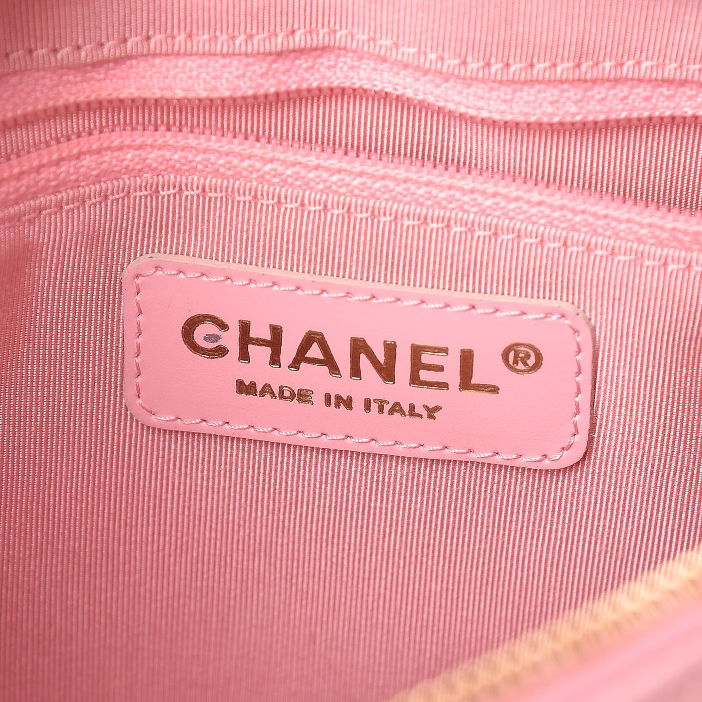 Caviar Quilted Pochette Pink
