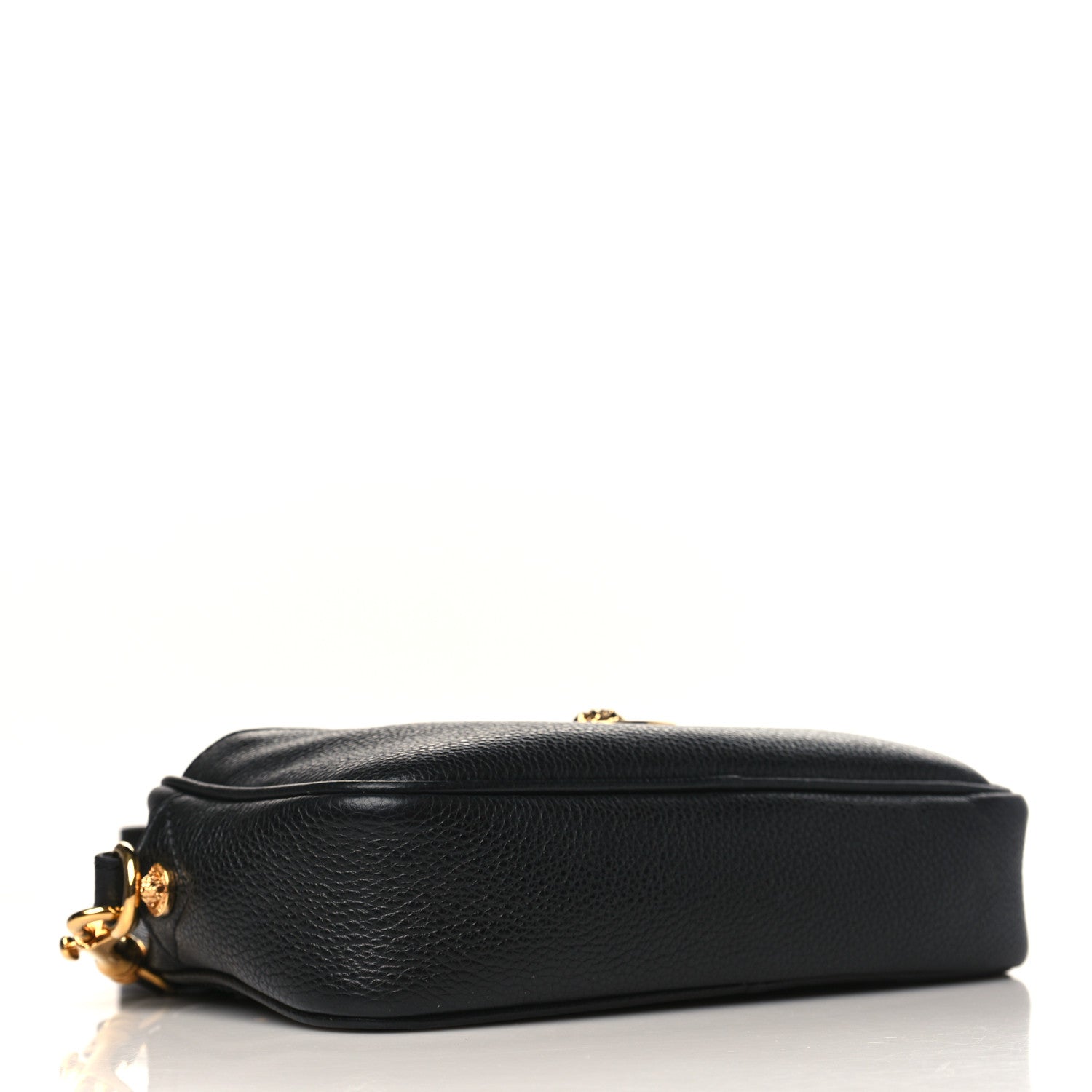 Versace Grained Calfskin Medusa Belt Bag Black 3 of 7