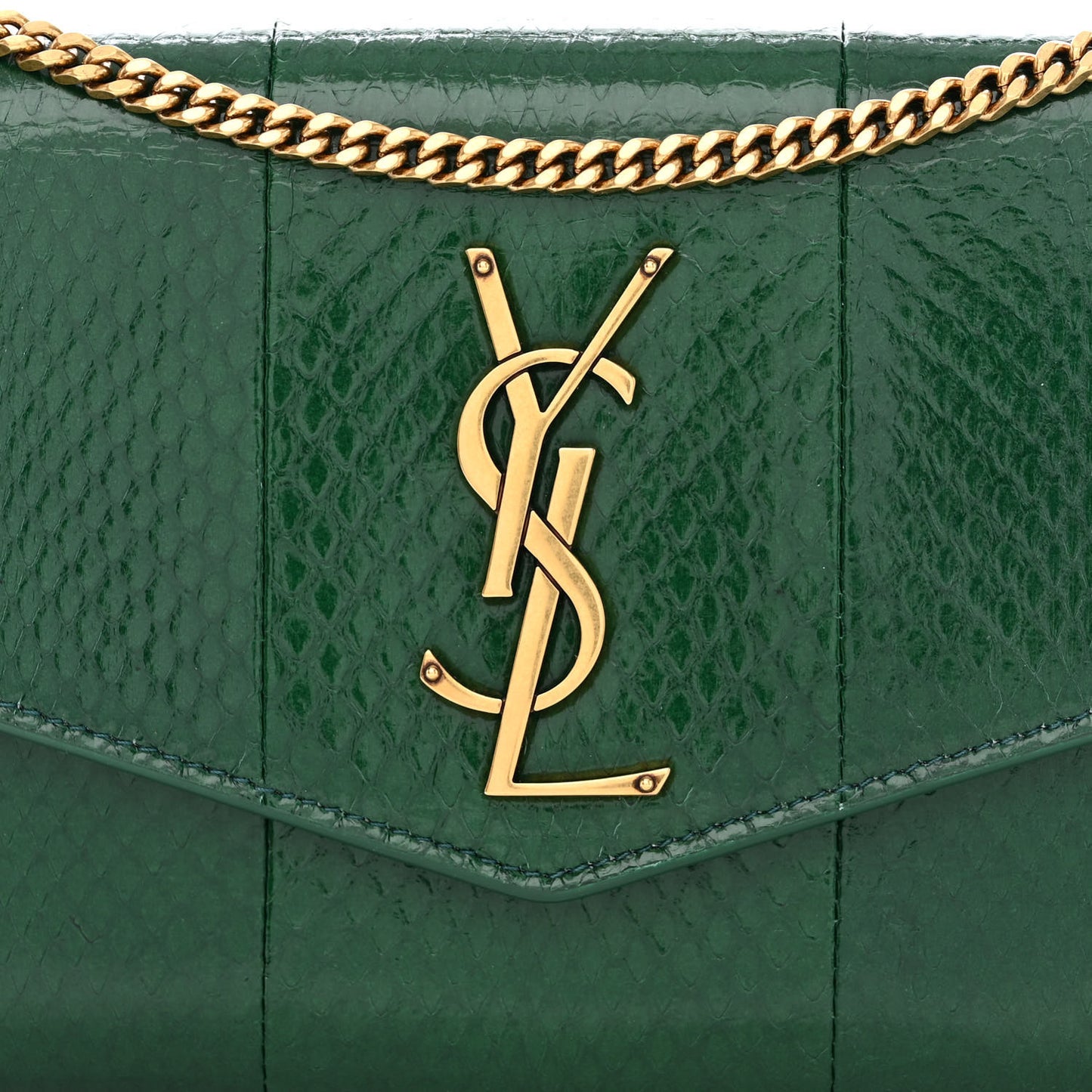Watersnake Uptown Crossbody Bag Green
