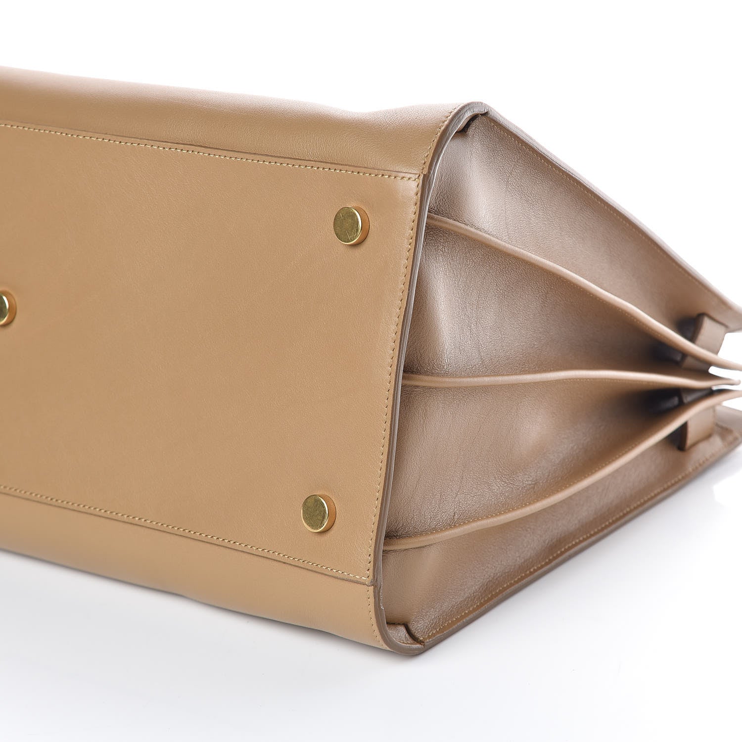 Saint Laurent Calfskin Large Sac de Jour Carryall Tan 8 of 8