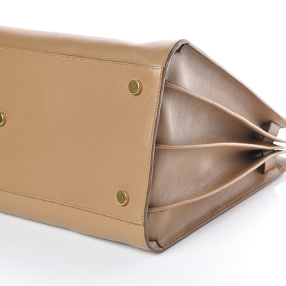 Saint Laurent Calfskin Large Sac de Jour Carryall Tan 8 of 8