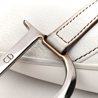 Christian Dior Calfskin Saddle Bag White 16 of 16