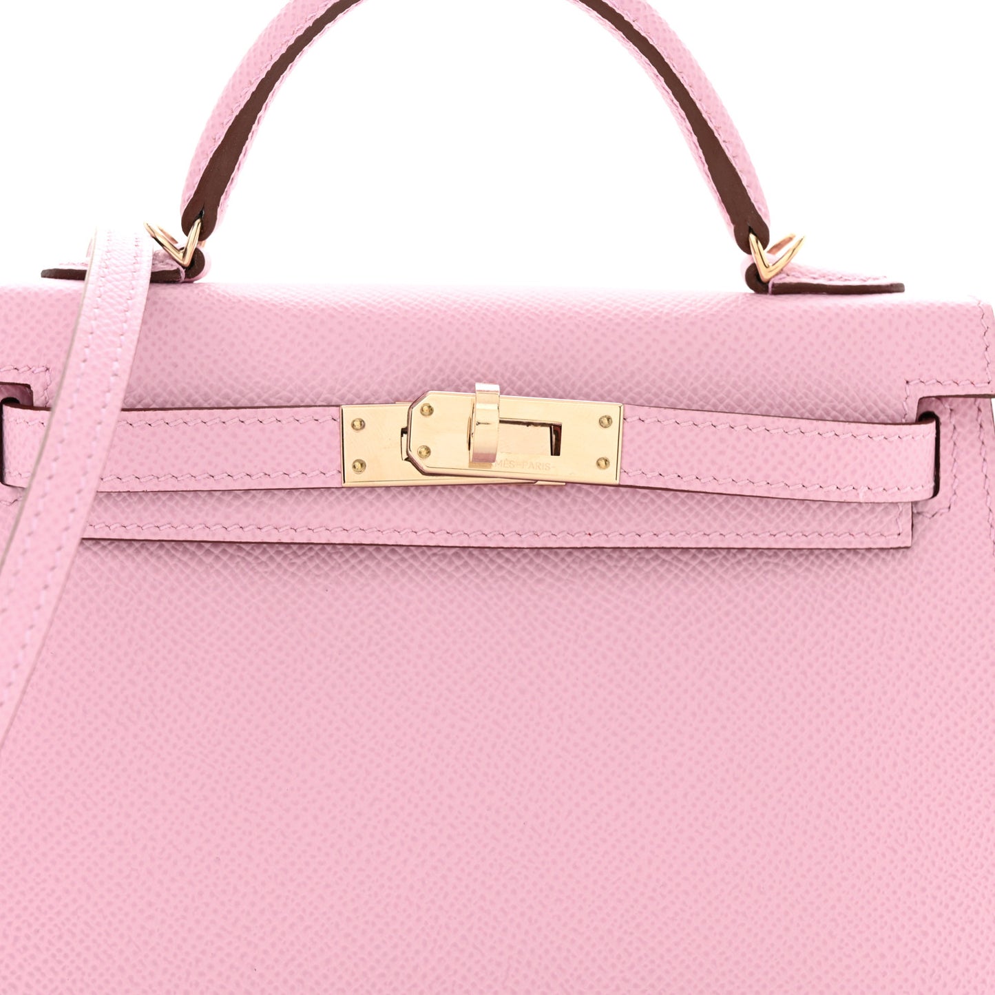 Epsom Horseshoe Mini Kelly Sellier 20 Mauve Sylvestre Rose Mexico