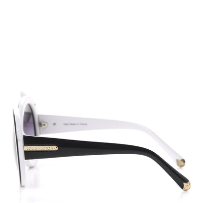 Louis Vuitton Oversized Sunglasses Z0270E Black 3 of 7