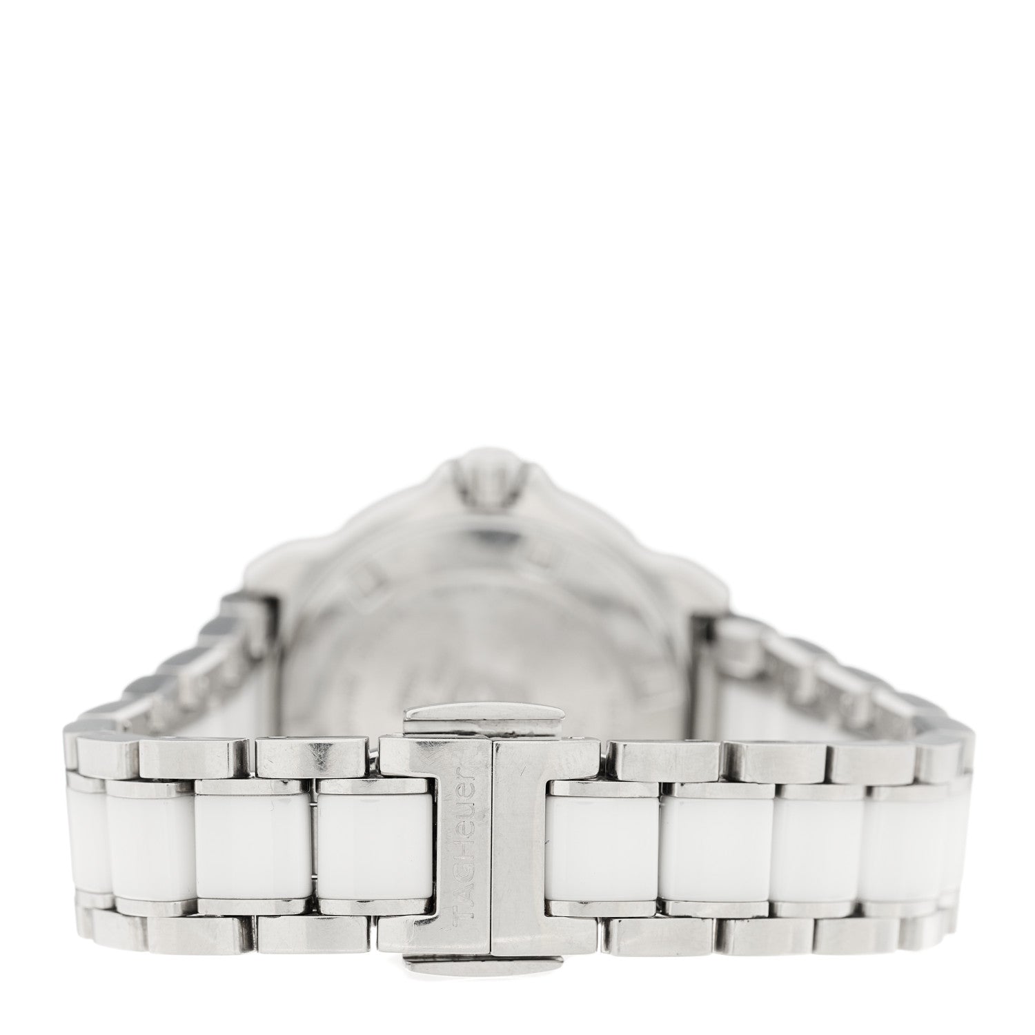 Tag Heuer Stainless Steel Ceramic Diamond 32mm Formula 1 Quartz Watch White WAH1313 3 of 5