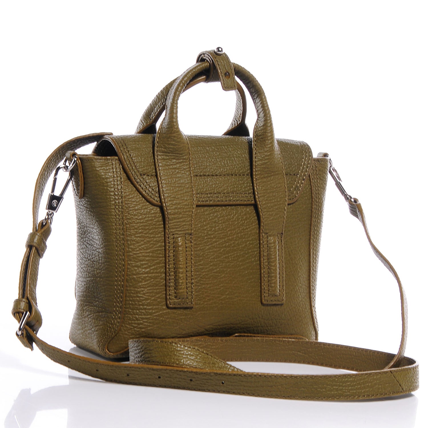 3.1 Phillip Lim 3.1 Mini Pashli Satchel Olive 3 of 9