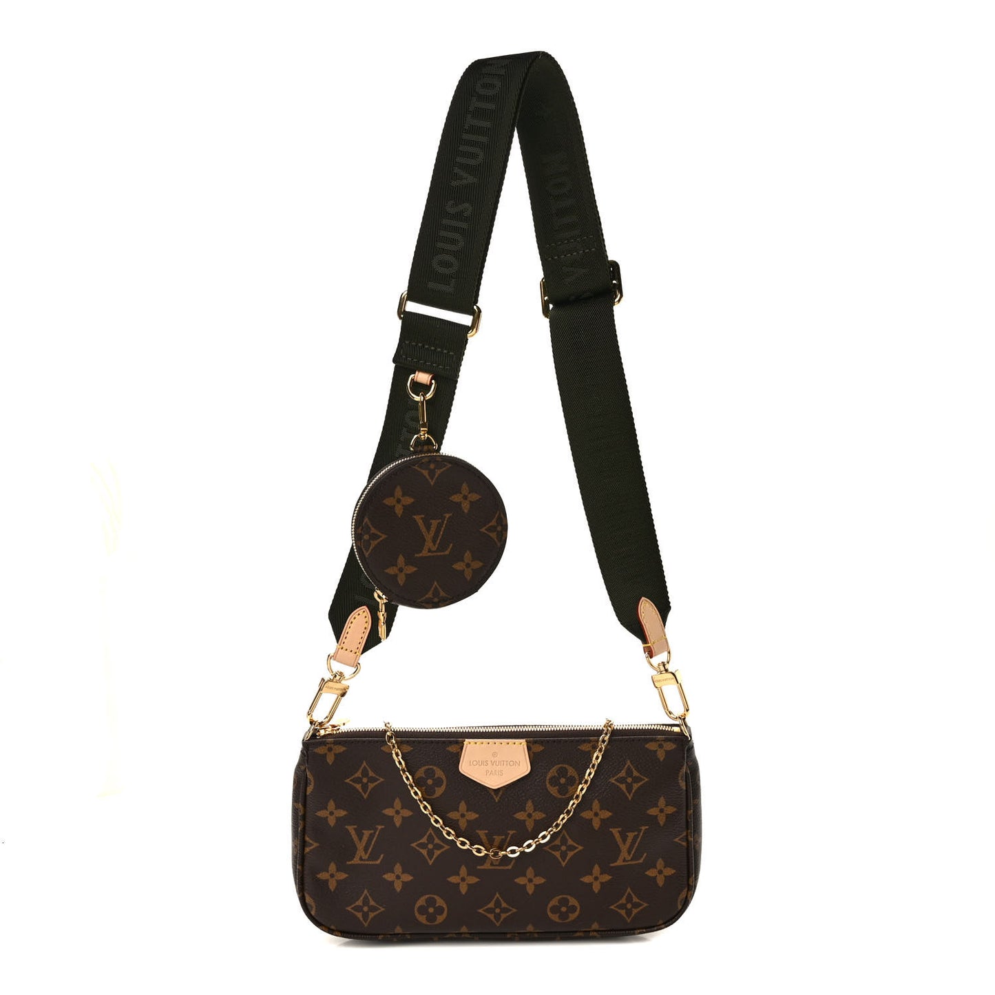 Monogram Multi Pochette Accessories Kaki