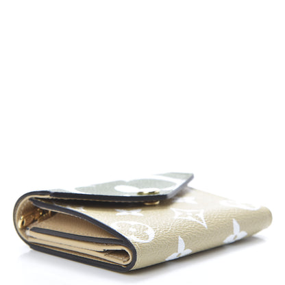 Louis Vuitton Monogram Giant Zoe Wallet Kaki 4 of 8