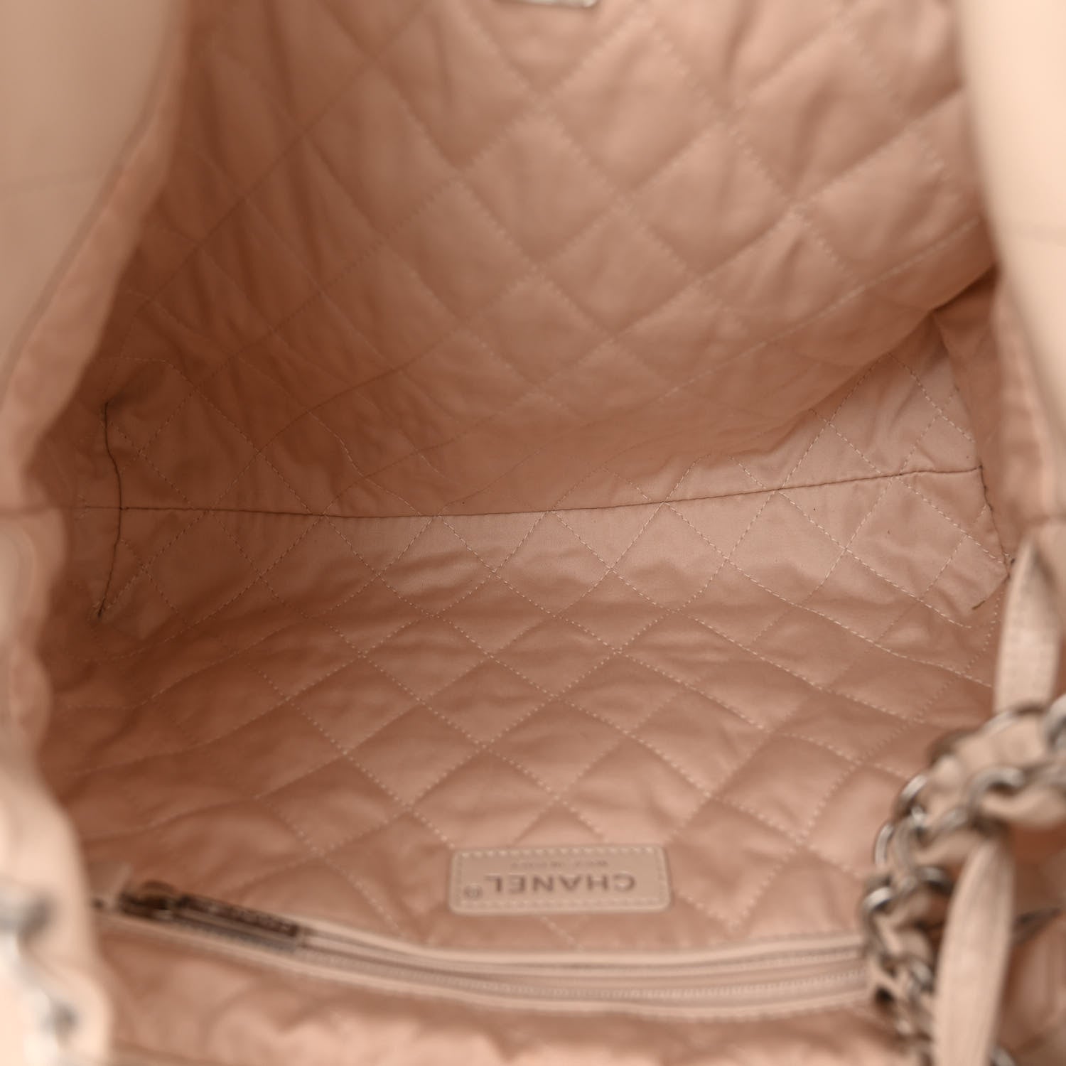 Chanel Shiny Calfskin Quilted Small Chanel 22 Ecru 6 of 11