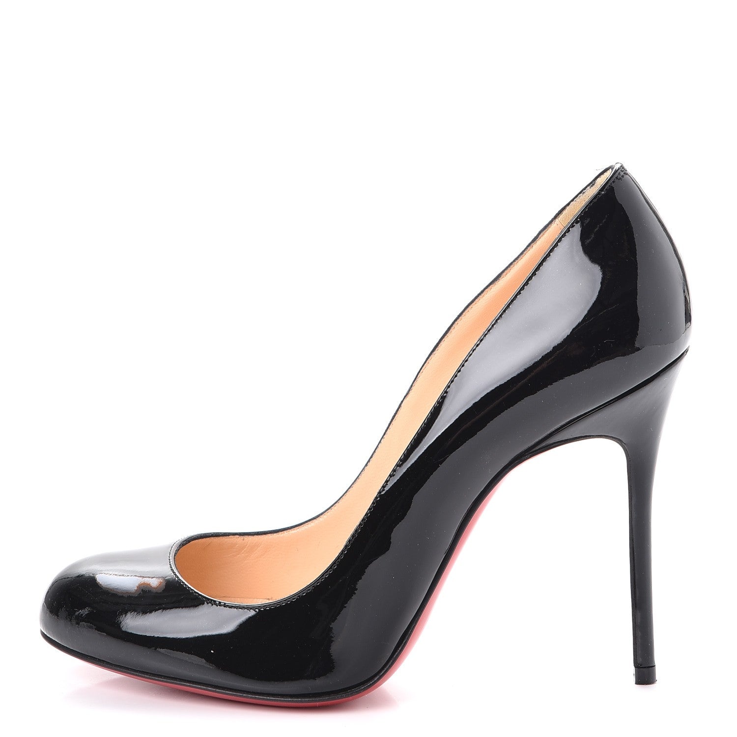 Christian Louboutin Patent Dorissima 100 Pumps 36 Black 1 of 7