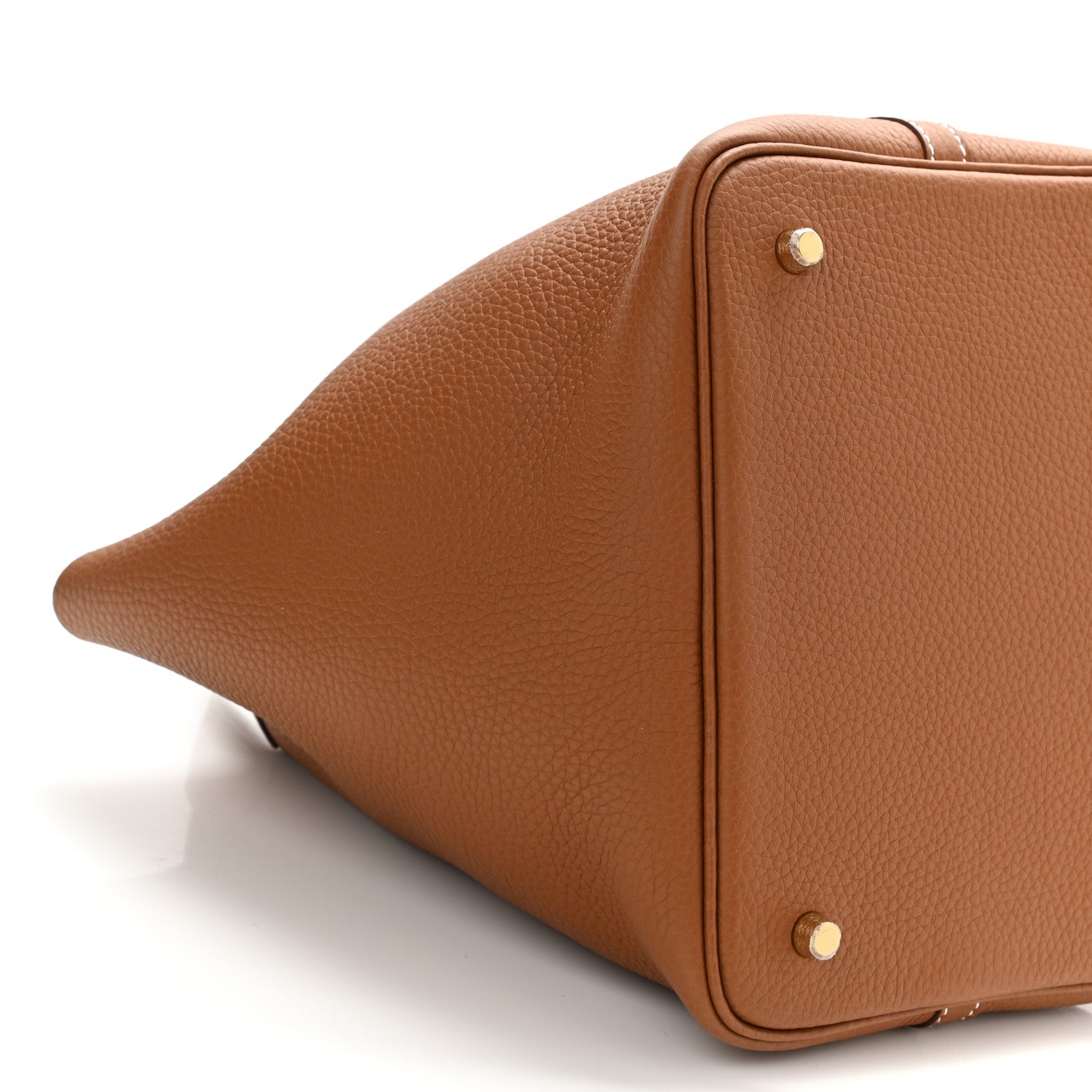 Hermes Taurillon Clemence Picotin Lock 22 MM Gold 8 of 10