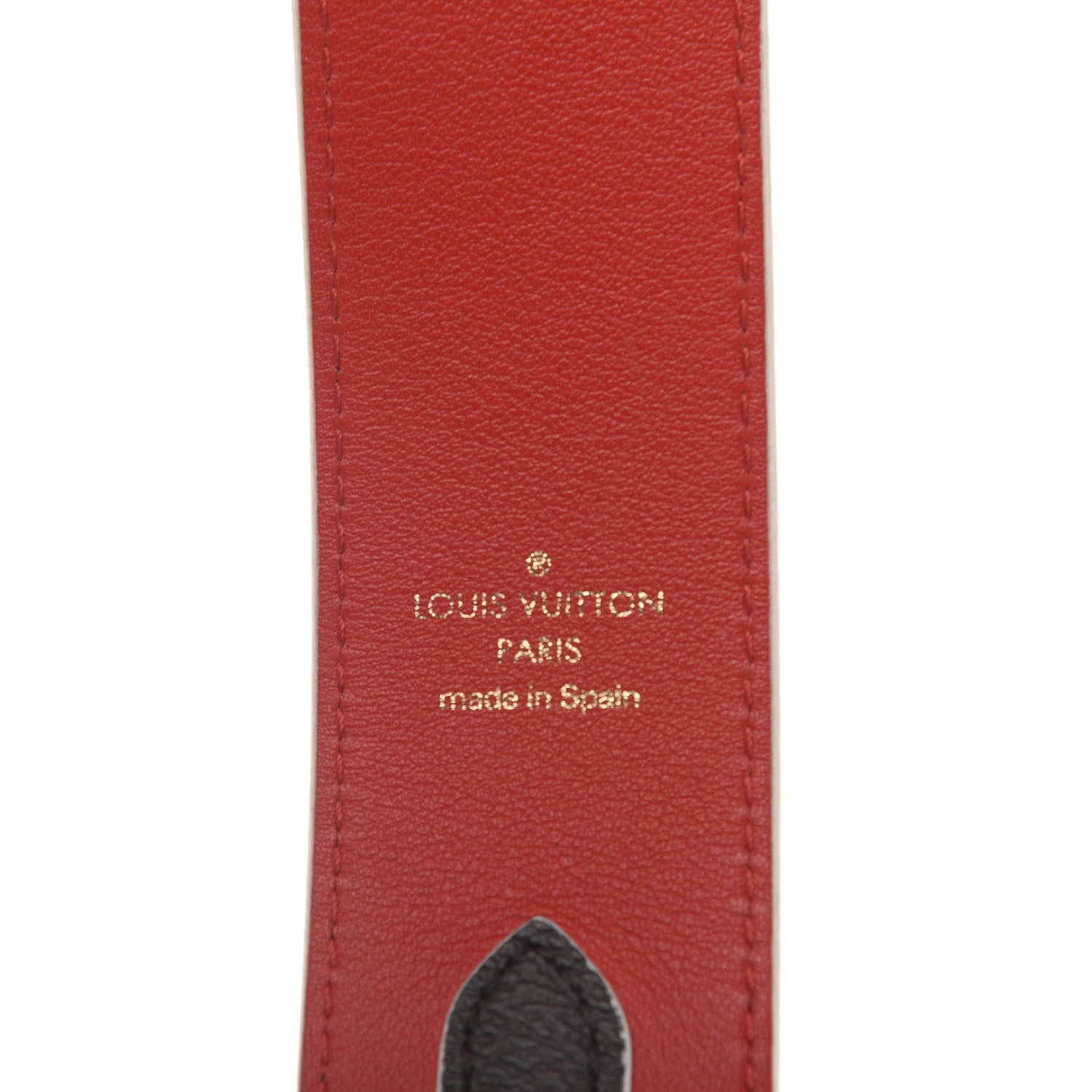 Louis Vuitton Monogram Bandouliere Shoulder Strap Red 4 of 4