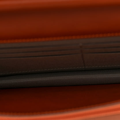 Chanel Caviar Timeless CC Wallet On Chain WOC Orange 5 of 10