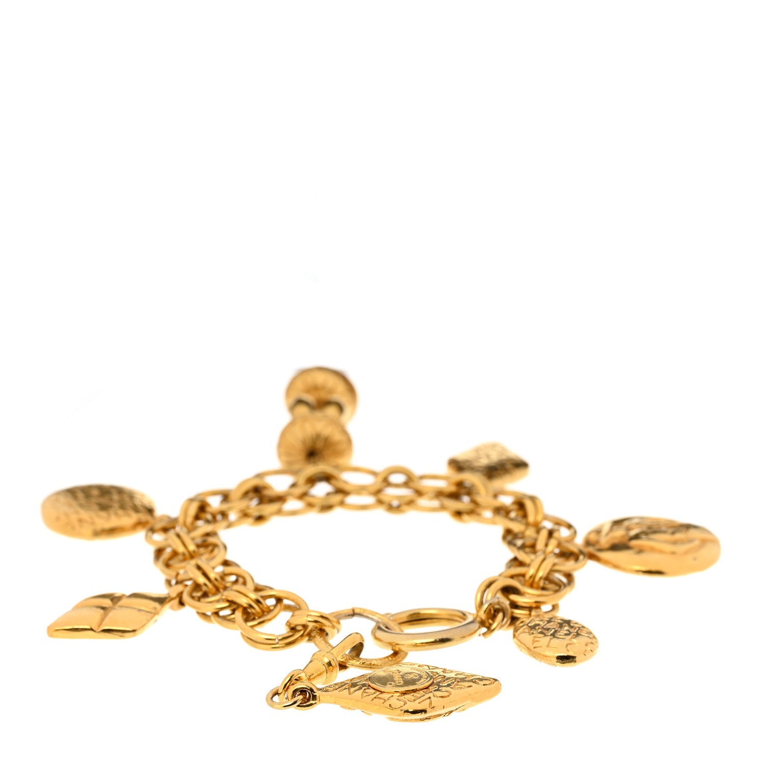Chanel Bijoux Charm Bracelet Gold 3 of 4