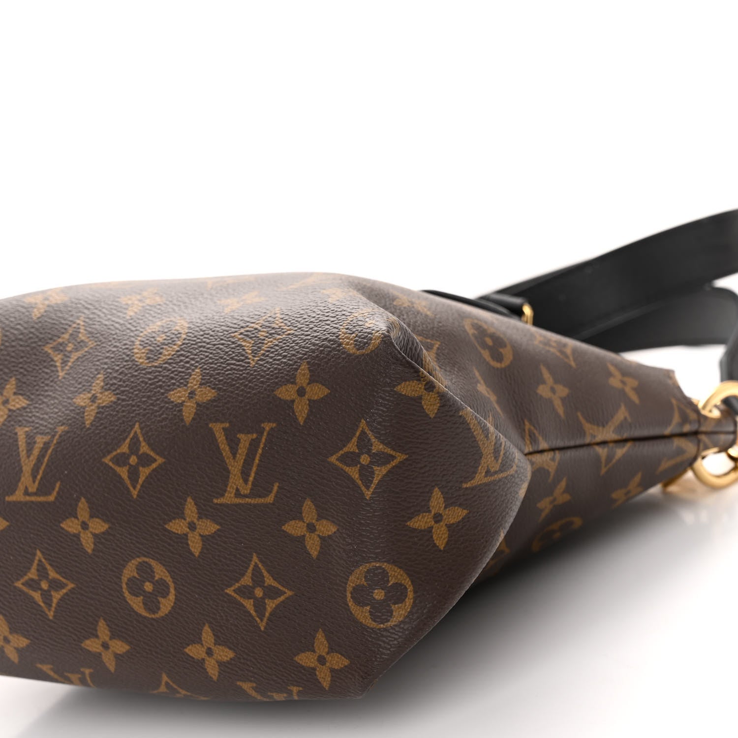 Louis Vuitton Monogram Flower Zipped Tote PM Black 9 of 9
