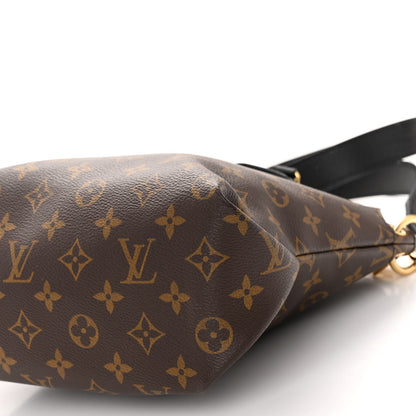 Louis Vuitton Monogram Flower Zipped Tote PM Black 9 of 9