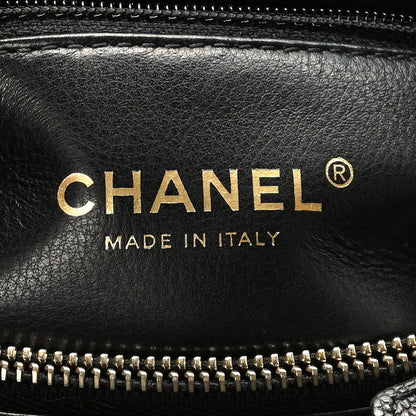 Chanel Caviar Lizard Embossed Quilted Small Coco Handle Flap Black 6 of 8