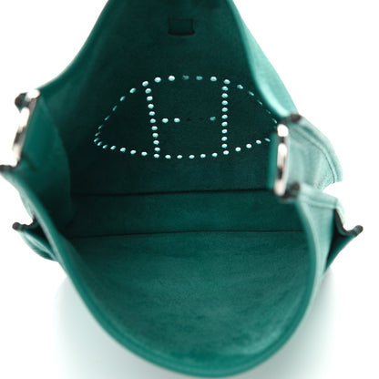 Hermes Taurillon Clemence Evelyne III PM Vert Verone 5 of 10