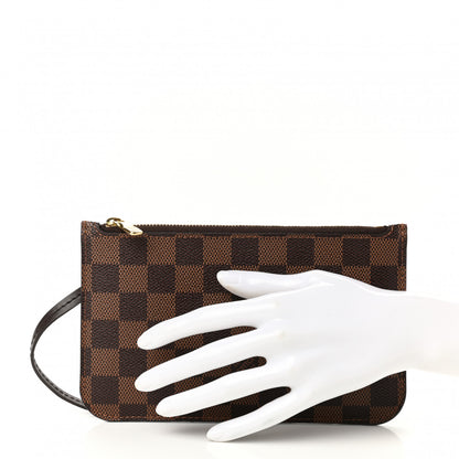 Louis Vuitton Damier Ebene Neverfull PM Pochette 2 of 7
