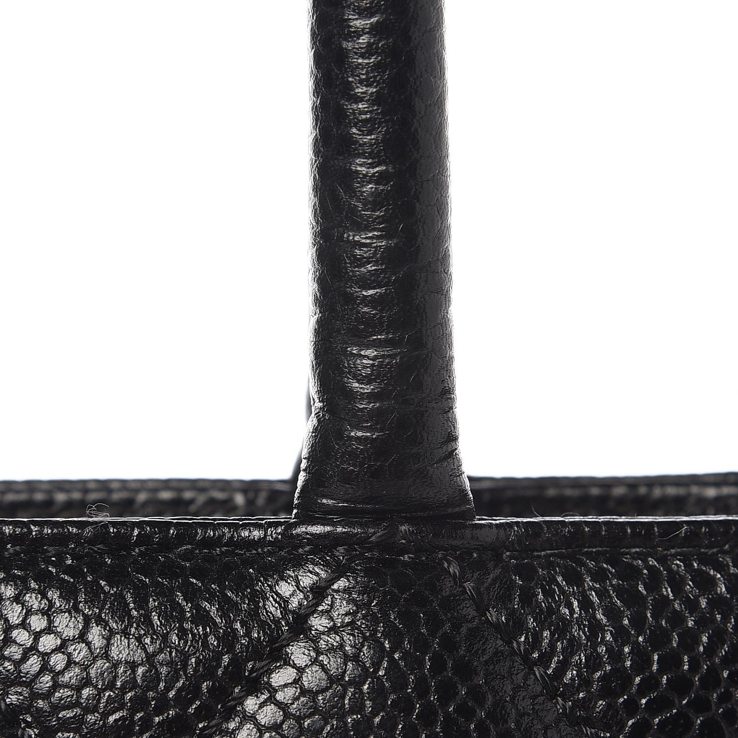 Chanel Caviar Quilted Medallion Tote Black 6 of 17