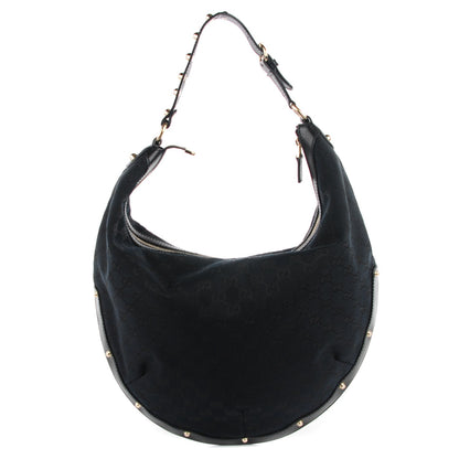 Gucci Monogram Biba Hobo Black 1 of 7