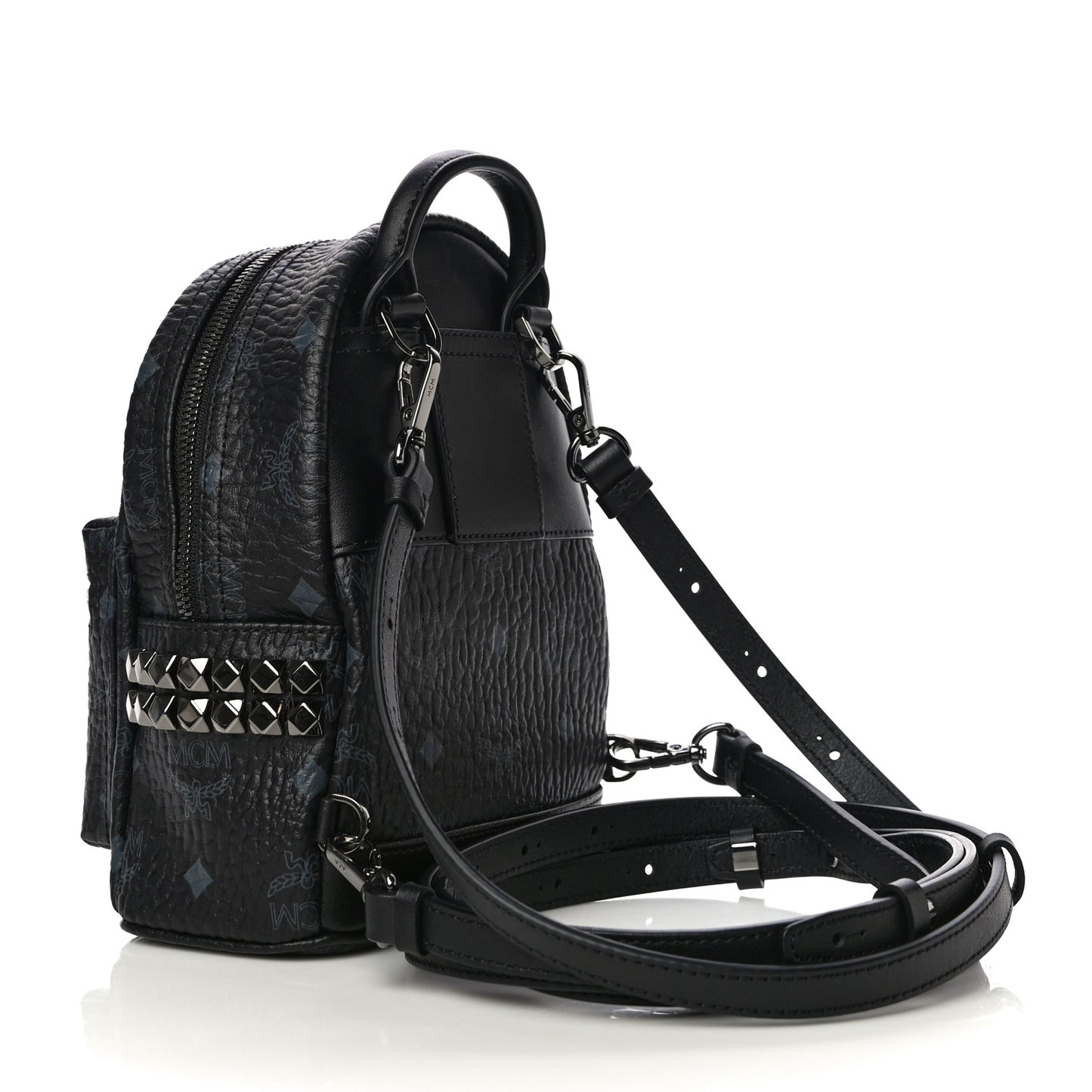 Visetos Side Stud X-Mini Stark Bebe Boo Backpack Black