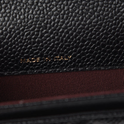 Chanel Caviar Quilted Flap Card Holder Black 7 of 9