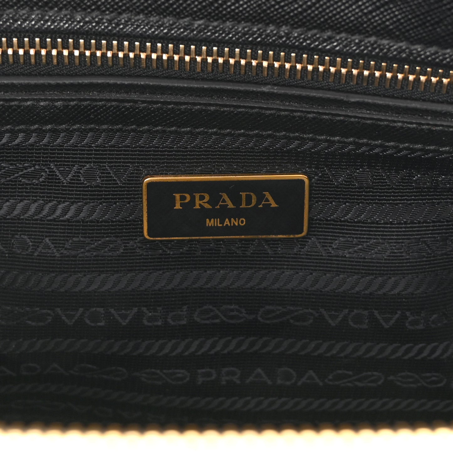 Saffiano Small Galleria Double Zip Tote Black