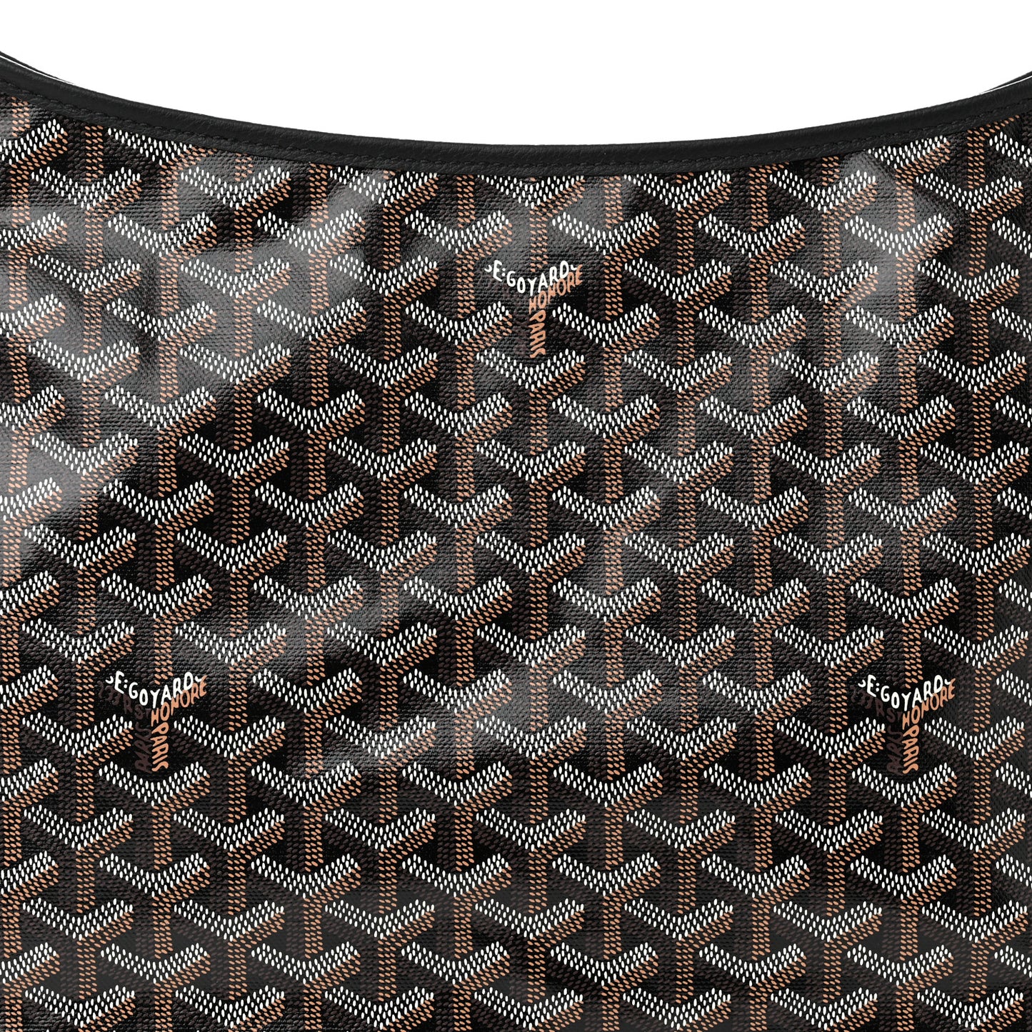 Goyardine Boheme Hobo Black