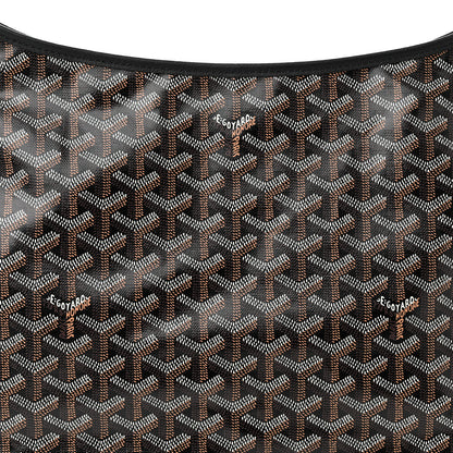 Goyard Goyardine Boheme Hobo Black 9 of 11