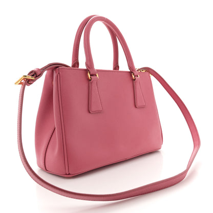 Prada Saffiano Lux Mini Galleria Double Zip Tote Tamaris 3 of 12