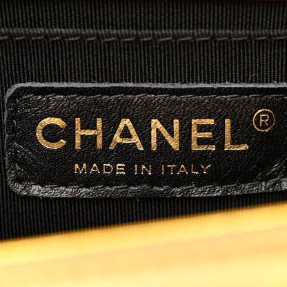 Chanel Metallic Patent Calfskin Quilted Small Boy Flap Gold 6 of 21