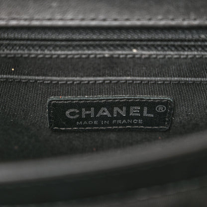 Chanel Calfskin Braided Small Chic Flap Black 6 of 10
