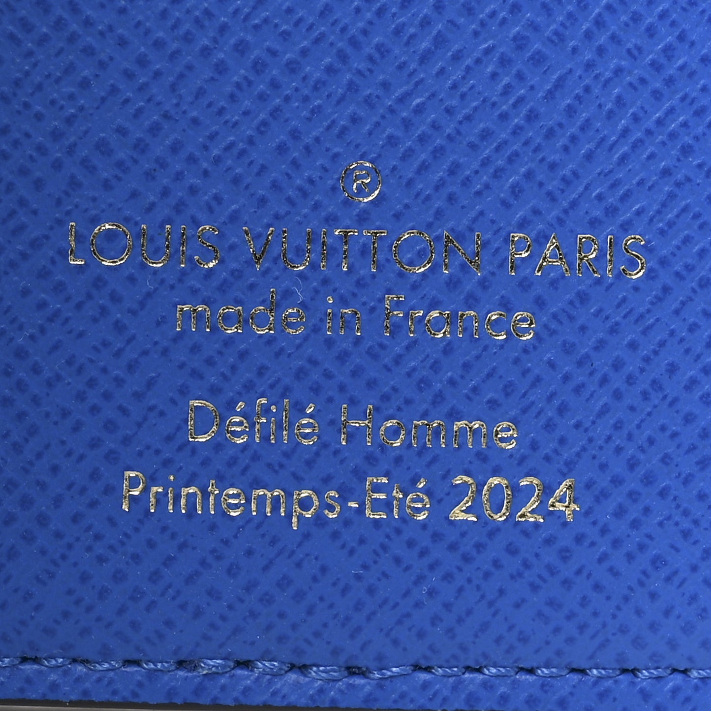 Damier Pop Pocket Organizer Blue