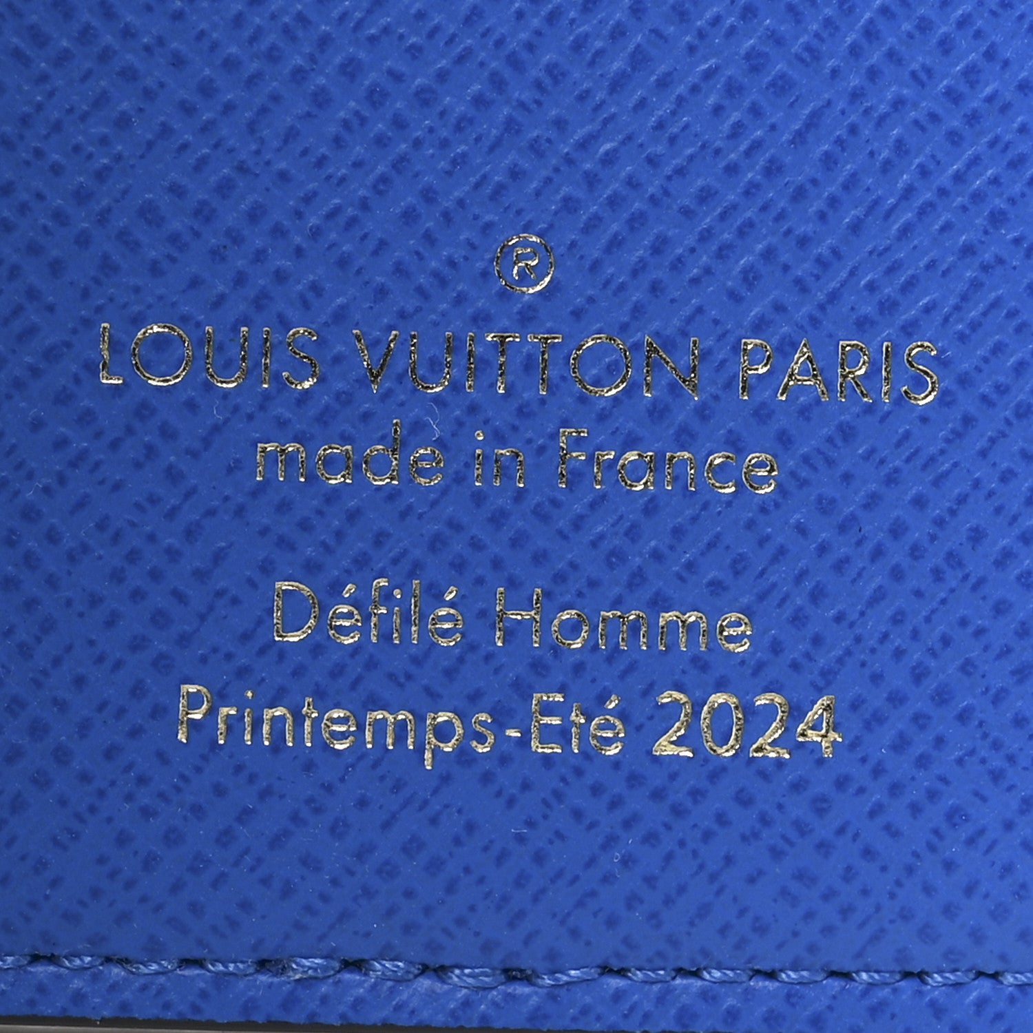Louis Vuitton Damier Pop Pocket Organizer Blue 6 of 7