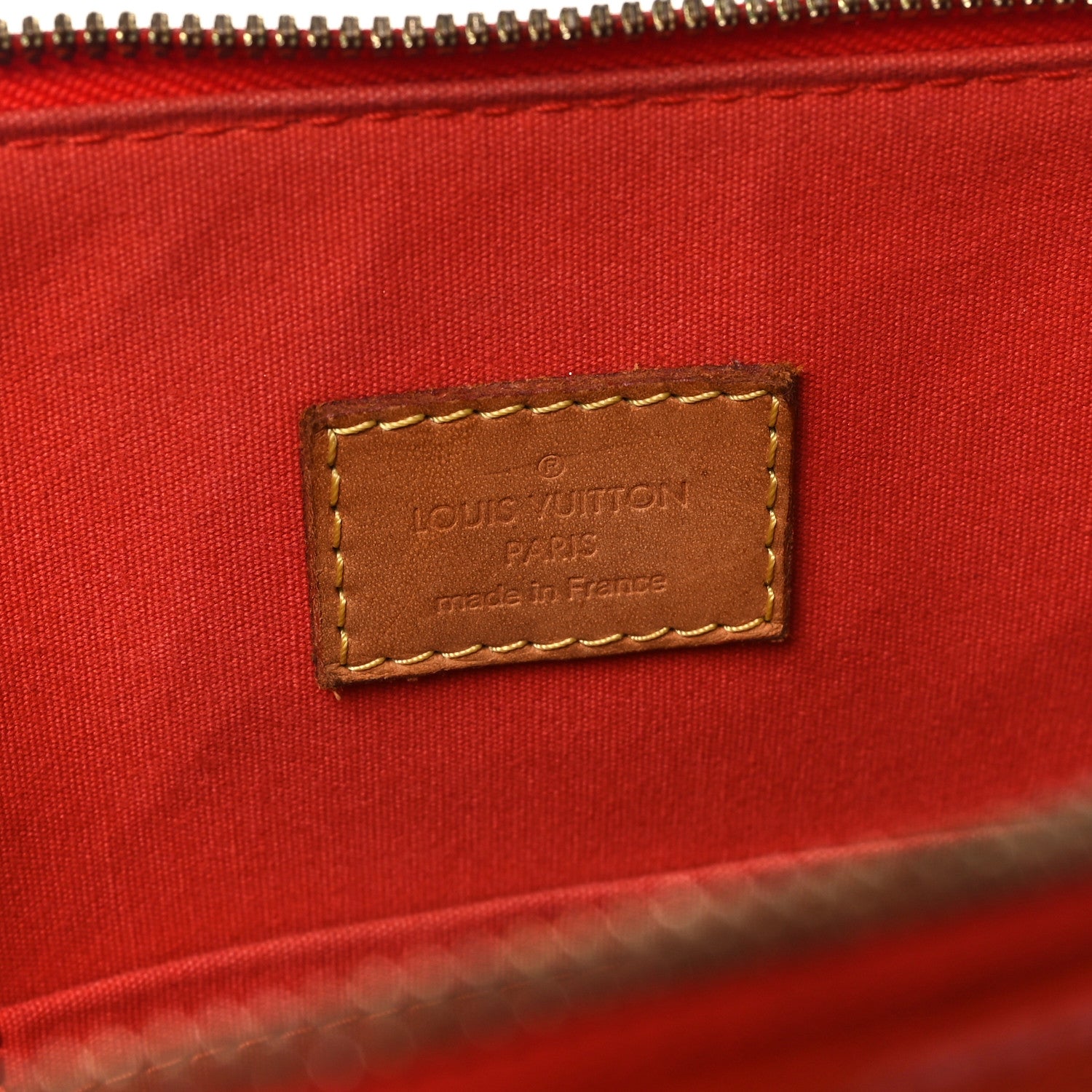 Louis Vuitton Vernis Alma GM Orange Sunset 6 of 11