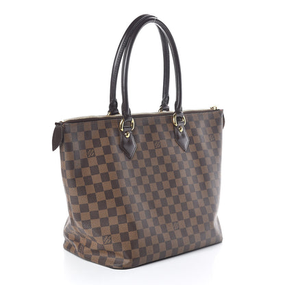 Louis Vuitton Damier Ebene Saleya MM 3 of 10