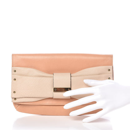 Chloe Calfskin June Clutch Cement Pink 2 of 9