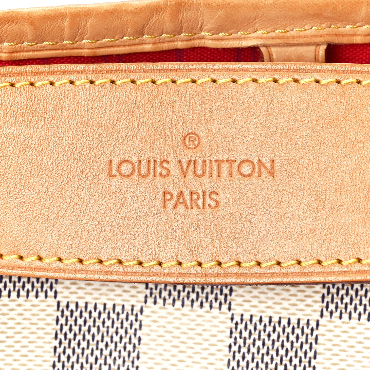 Louis Vuitton Damier Azur Delightful PM Pink 7 of 11