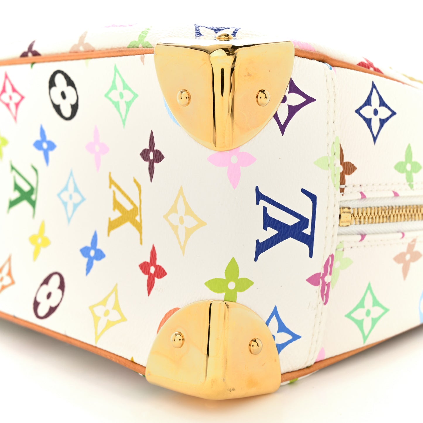 Monogram Multicolor Trouville White