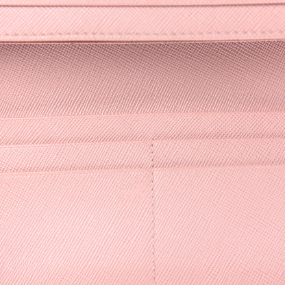 Prada Saffiano Metal Continental Flap Wallet 10 of 10