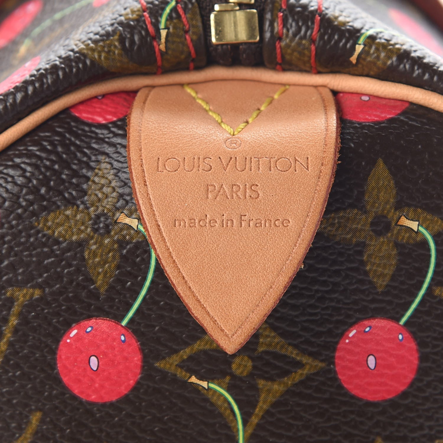 Louis Vuitton Monogram Cerises Speedy 25 7 of 8