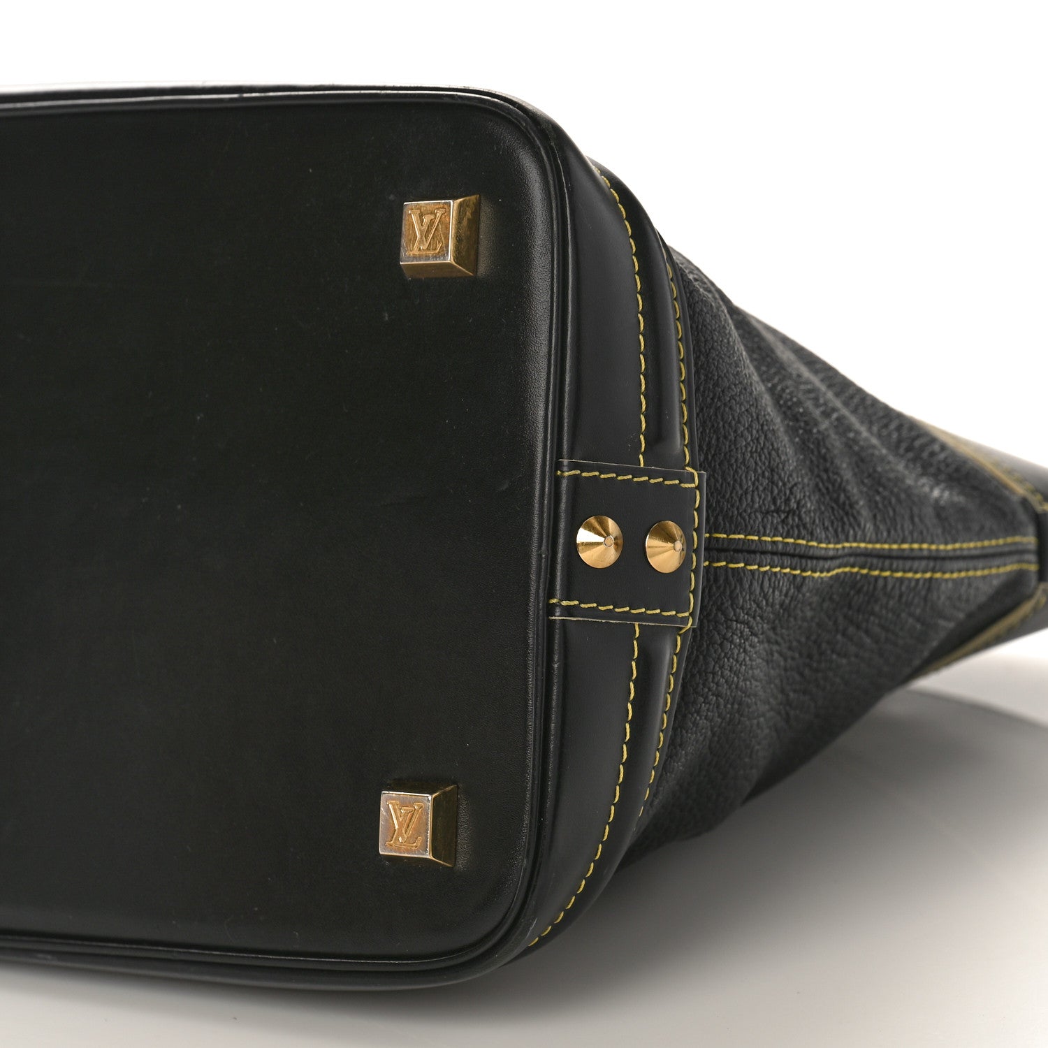 Louis Vuitton Suhali Lockit MM Black 8 of 10