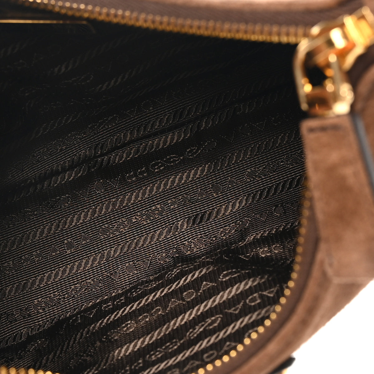 Scamosciato Suede Mini Re-Edition Shoulder Bag Cacao