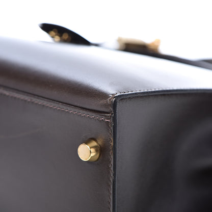 Hermes Box Kelly Sellier 35 Chocolate 32 of 44