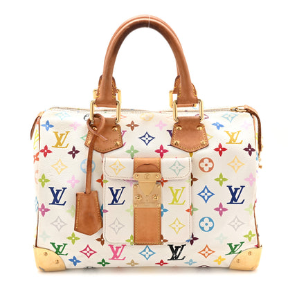Louis Vuitton Monogram Multicolor Speedy 30 White 1 of 9