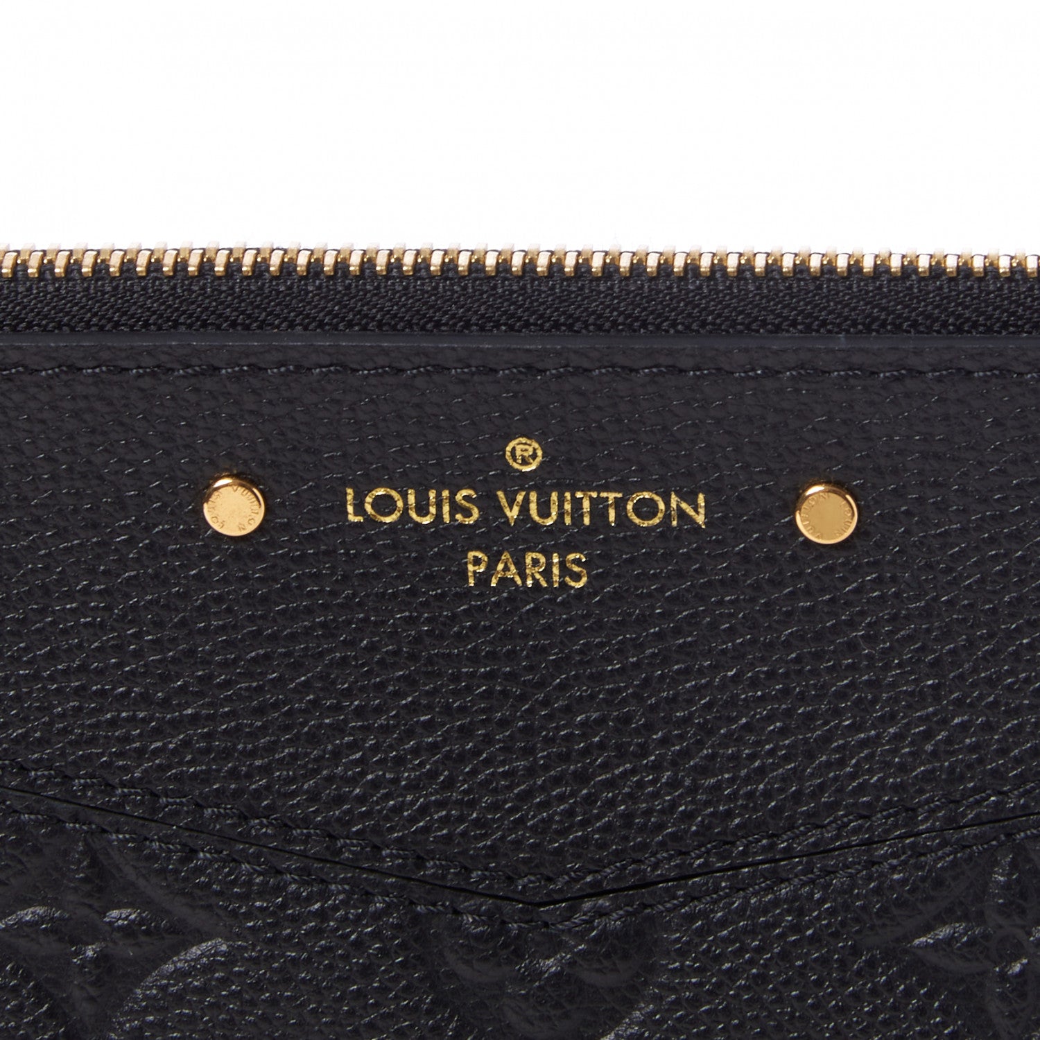 Louis Vuitton Empreinte Daily Pouch Black 2 of 8