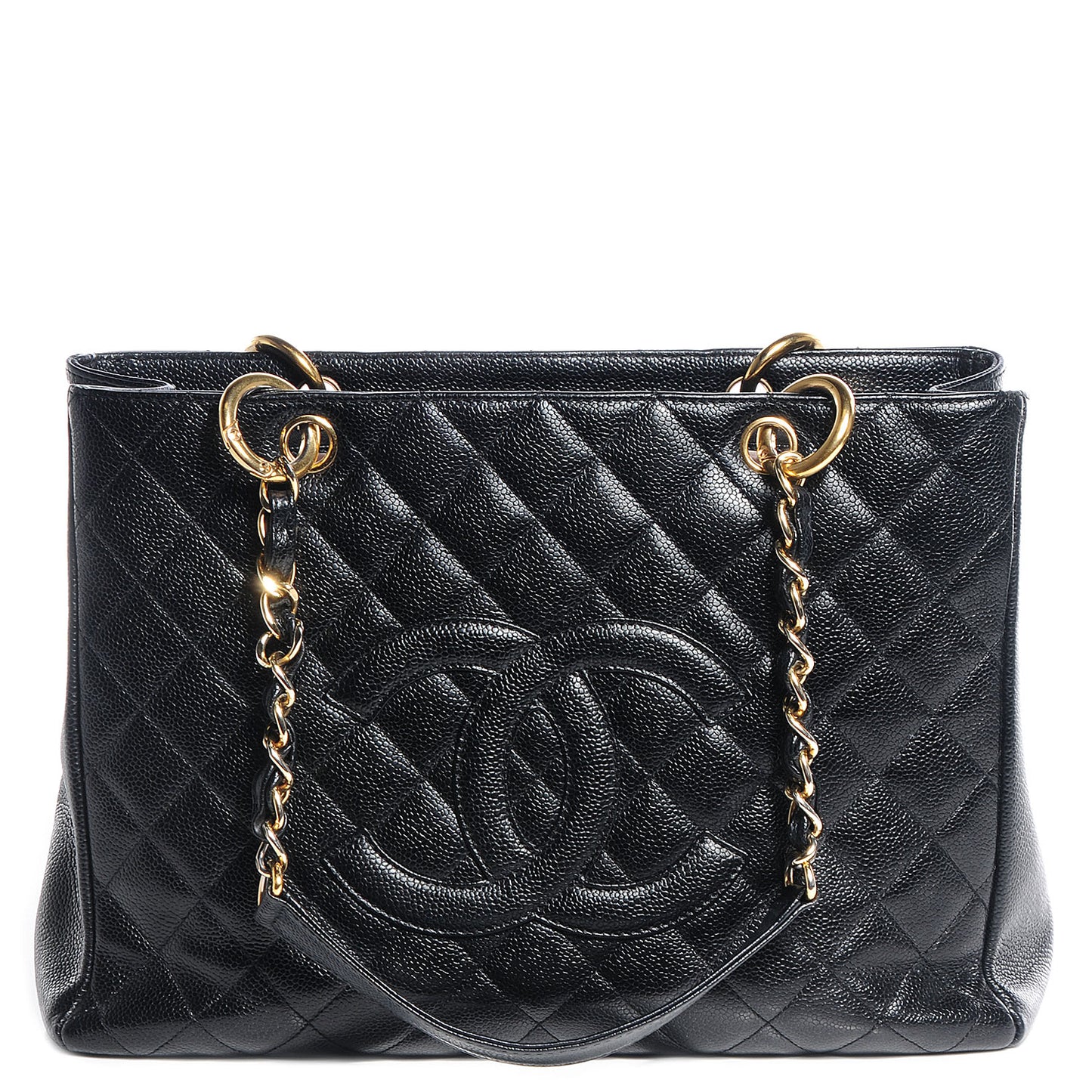 Caviar Grand Shopping Tote GST Black