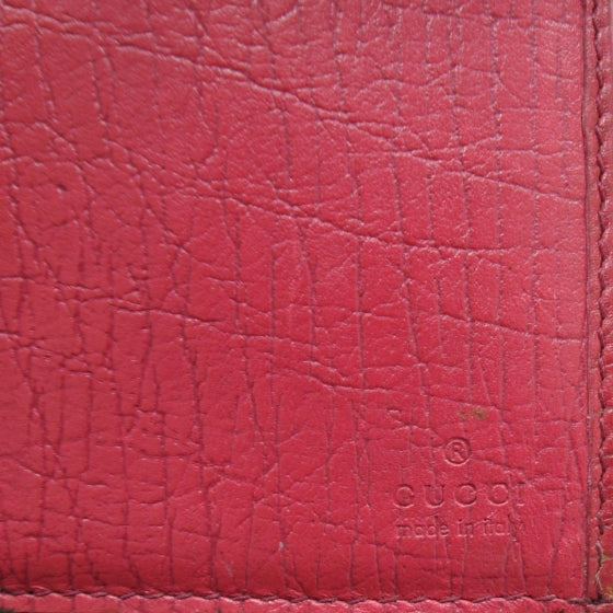 GG Plus Monogram Ladies GG Continental Wallet Red