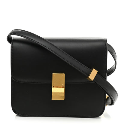 Celine Box Calfskin Teen Classic Box Flap Bag Black 1 of 8